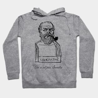 Ceci n'est pas Socrates Hoodie